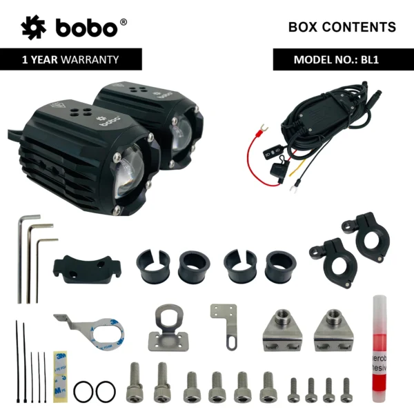 BOBO BL1 Bike Auxiliary Lights - Image 4