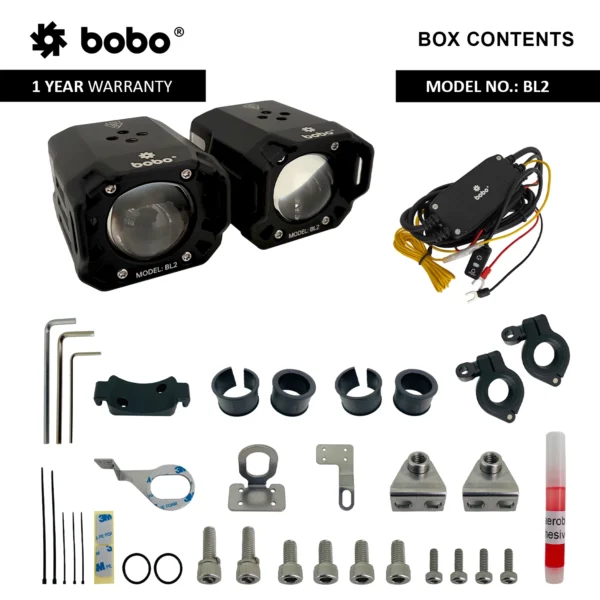 BOBO BL2 Bike Auxiliary Lights - Image 4
